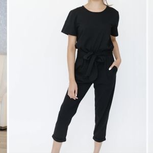 Smash + Tess Jemma Romper, Black Size L